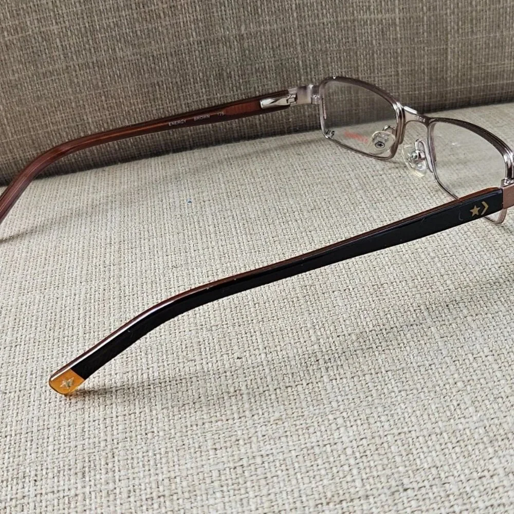 Converse Youth Kids Eyeglasses Frame ENERGY Brown 46[]16 125 Glasses NWT